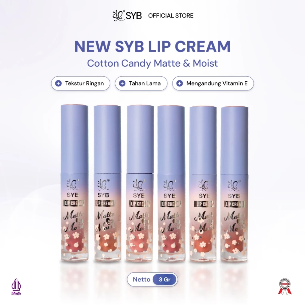 AFWABEAUTY | SYB LIP CREAM COTTON CANDY
