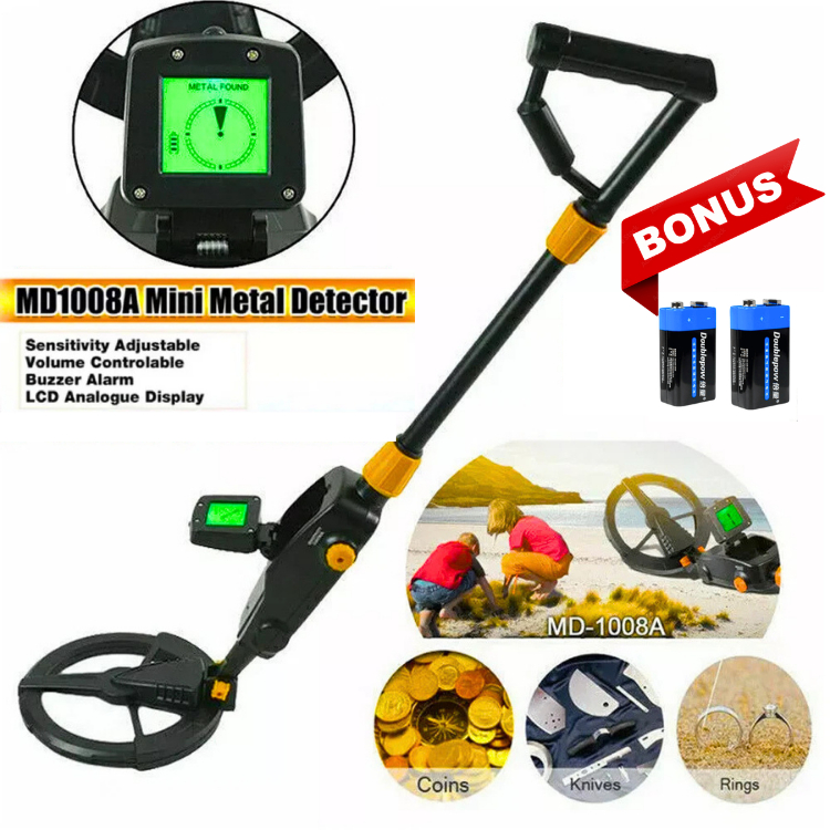 COD TIAXUN Alat Pendeteksi Emas Logam Metal Detector LCD Detektor Emas Dalam Tanah Akurat 7.4 Inch