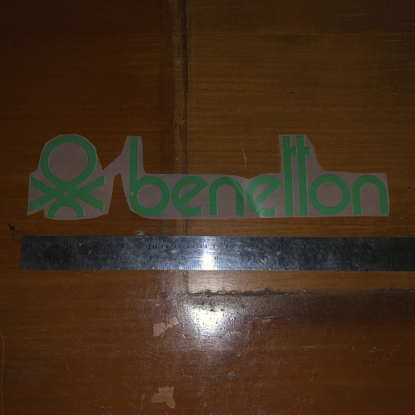 Sablon Benetton Ukuran A3 | Sablon DTF A3 | Sablon Kaos | Sablon T-SHIRT