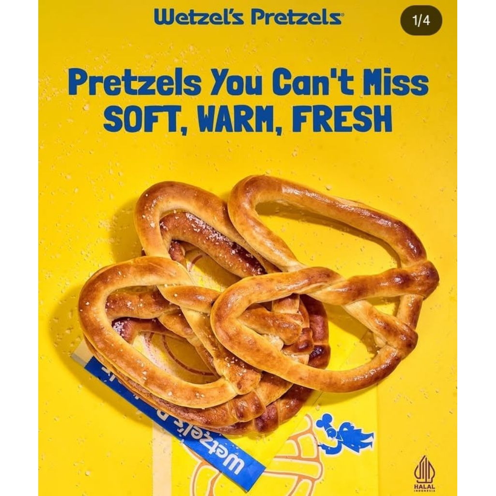 WETZEL'S PRETZELS ORIGINAL ROTI WETZEL'S PRETZELS