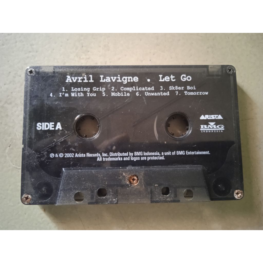 Kaset Pita Non Cover "Avril Lavigne"
