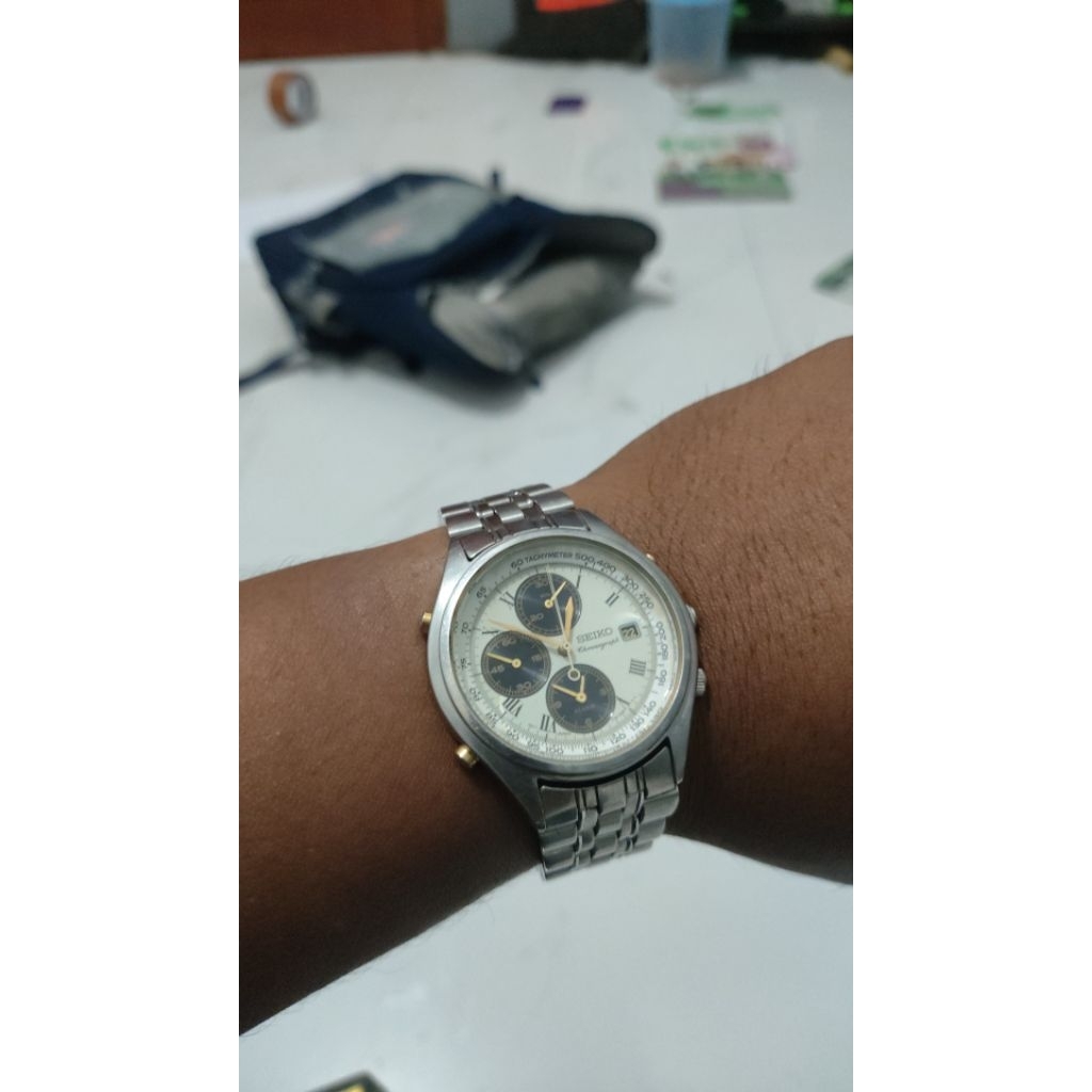 SEIKO CHRONOGRAPH PANDA DIAL