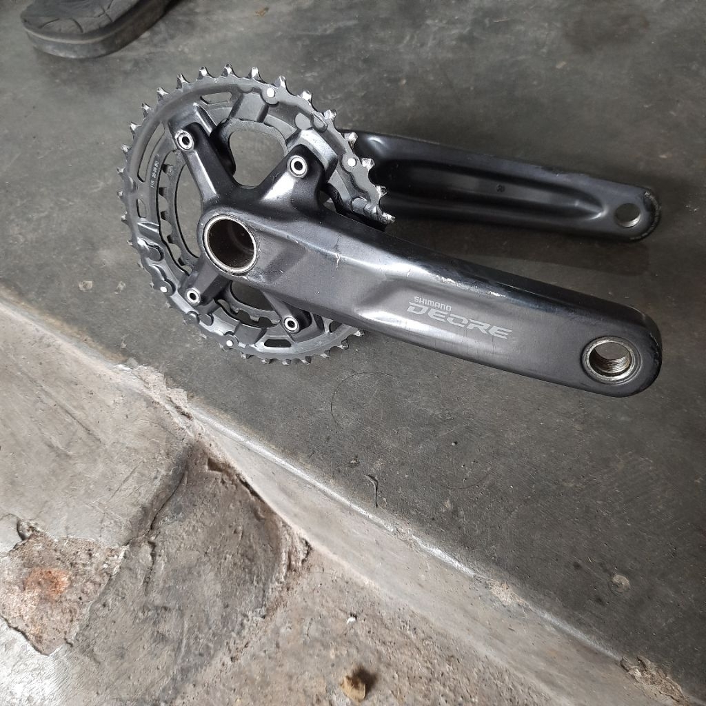 crank deore 2 speed