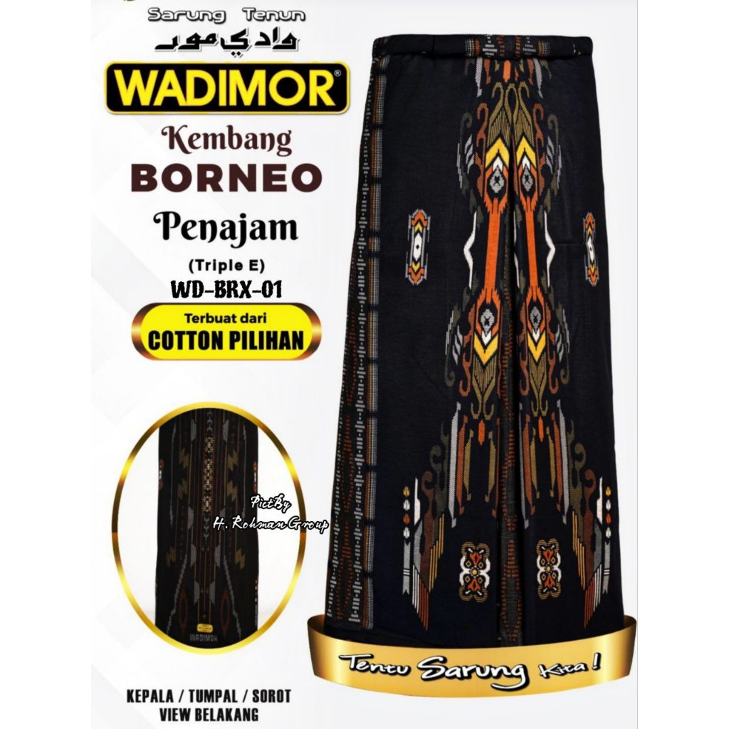 Sarung wadimor motif bali/batik/polos  bayu 