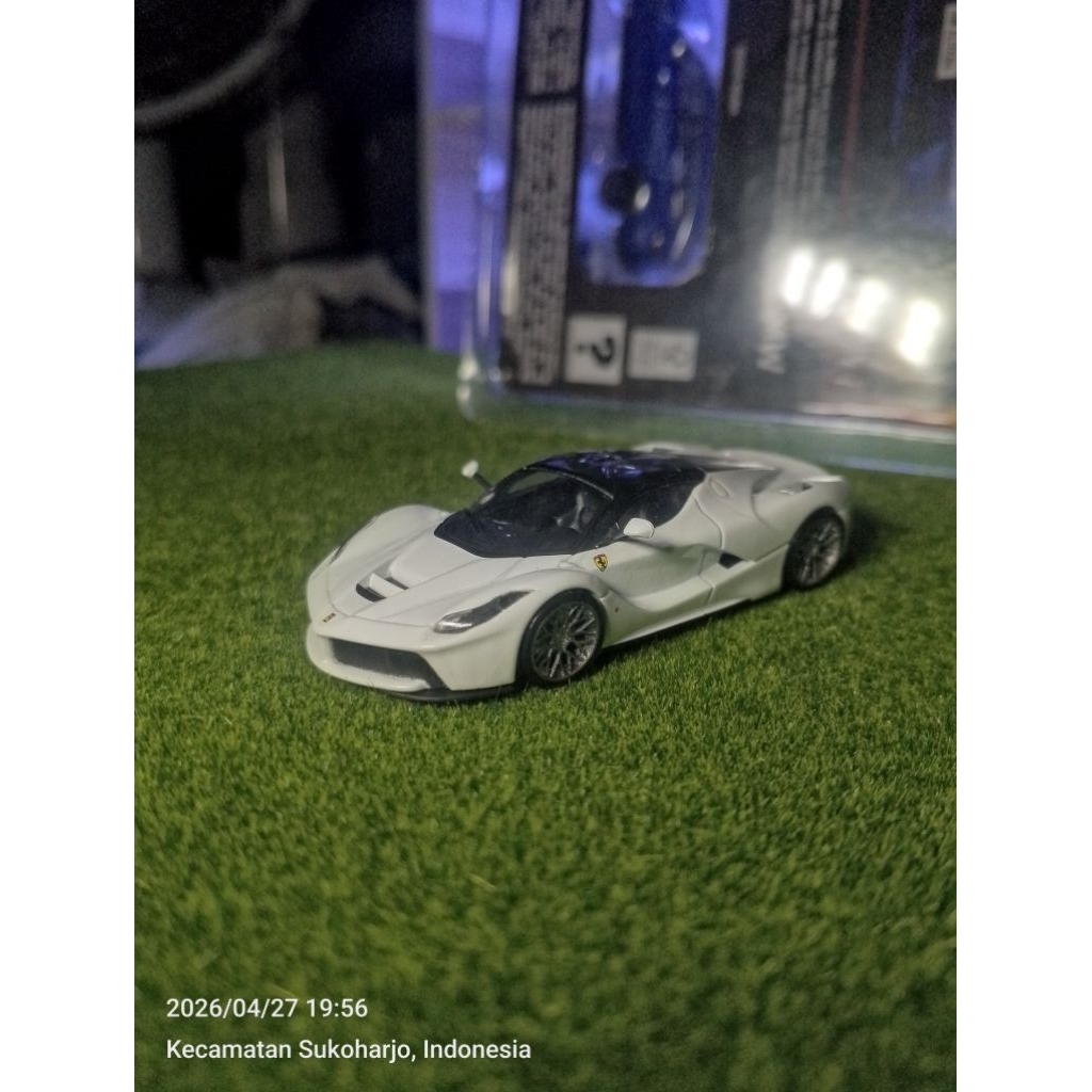 Kyosho Ferrari LaFerrari White 1/64 Body Only