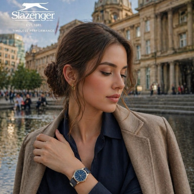 Jam Tangan Wanita Slazenger SL.9.940.3.08 Analog Classic Original
