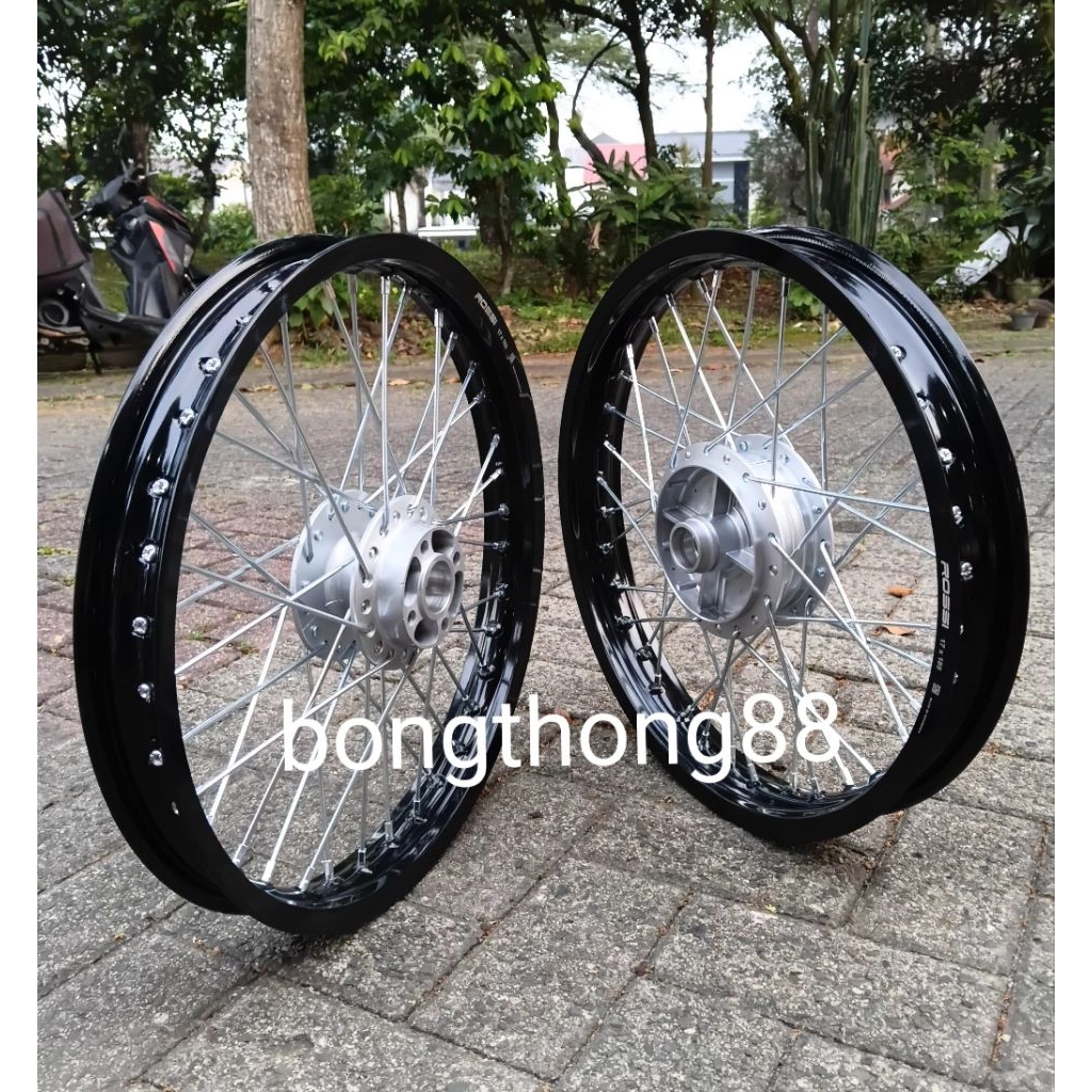 Paketan Velg Rossi Ring 17 140 160 185 Jari Jari Suzuki Smash 110 Titan Shogun Sp 125 Shogun 125 Sho
