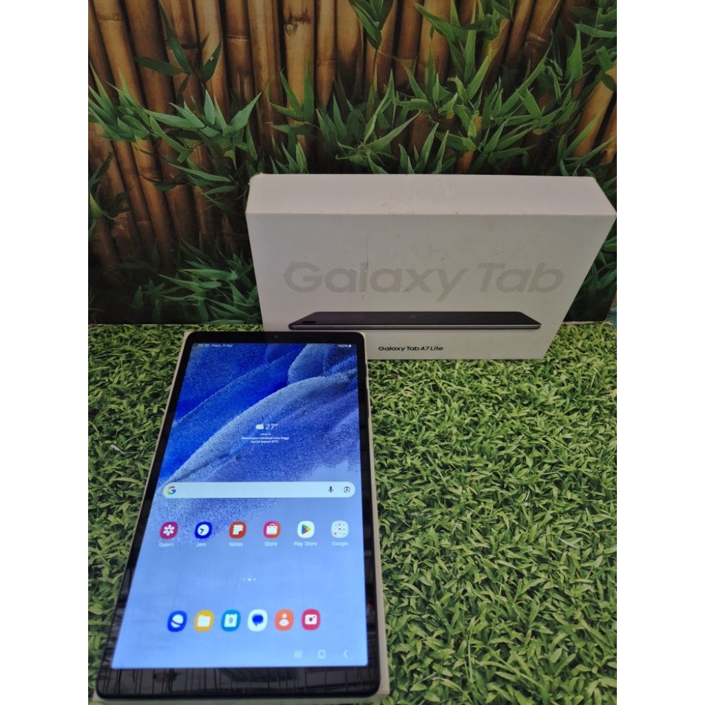 samsung TAB A7 lite wifi 3/32 second foto ada=barang ada