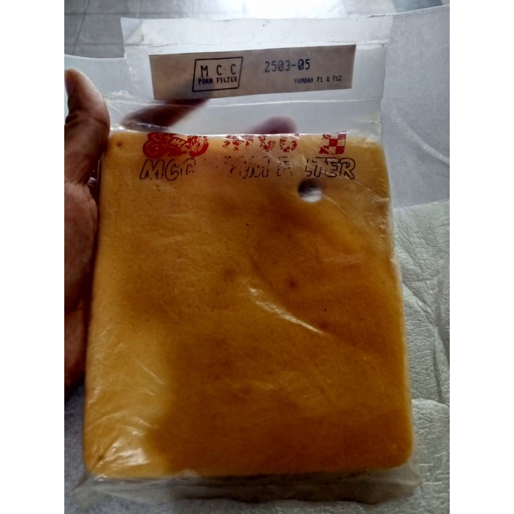 busa filter udara ,filter udara Yamaha FI atau fiz merk mcc