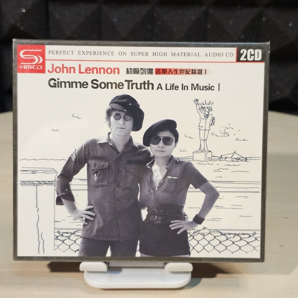 CD John Lennon Gimme Some Thrut A life in music New Sealed 2 disc