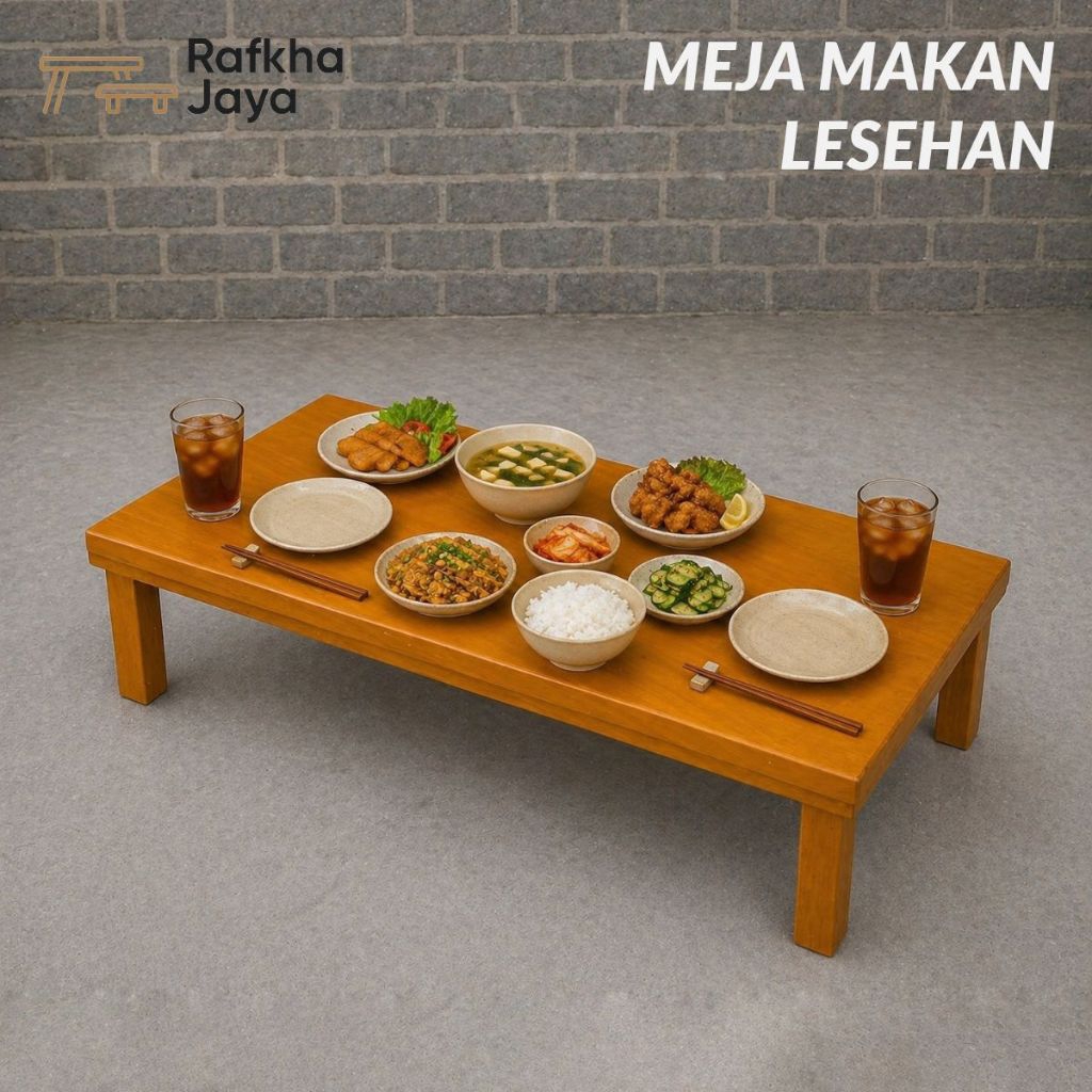 Meja Makan Lesehan Minimalis