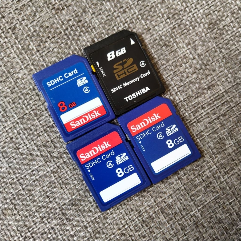 Memory SD Toshiba 8GB Memori SD Card Original