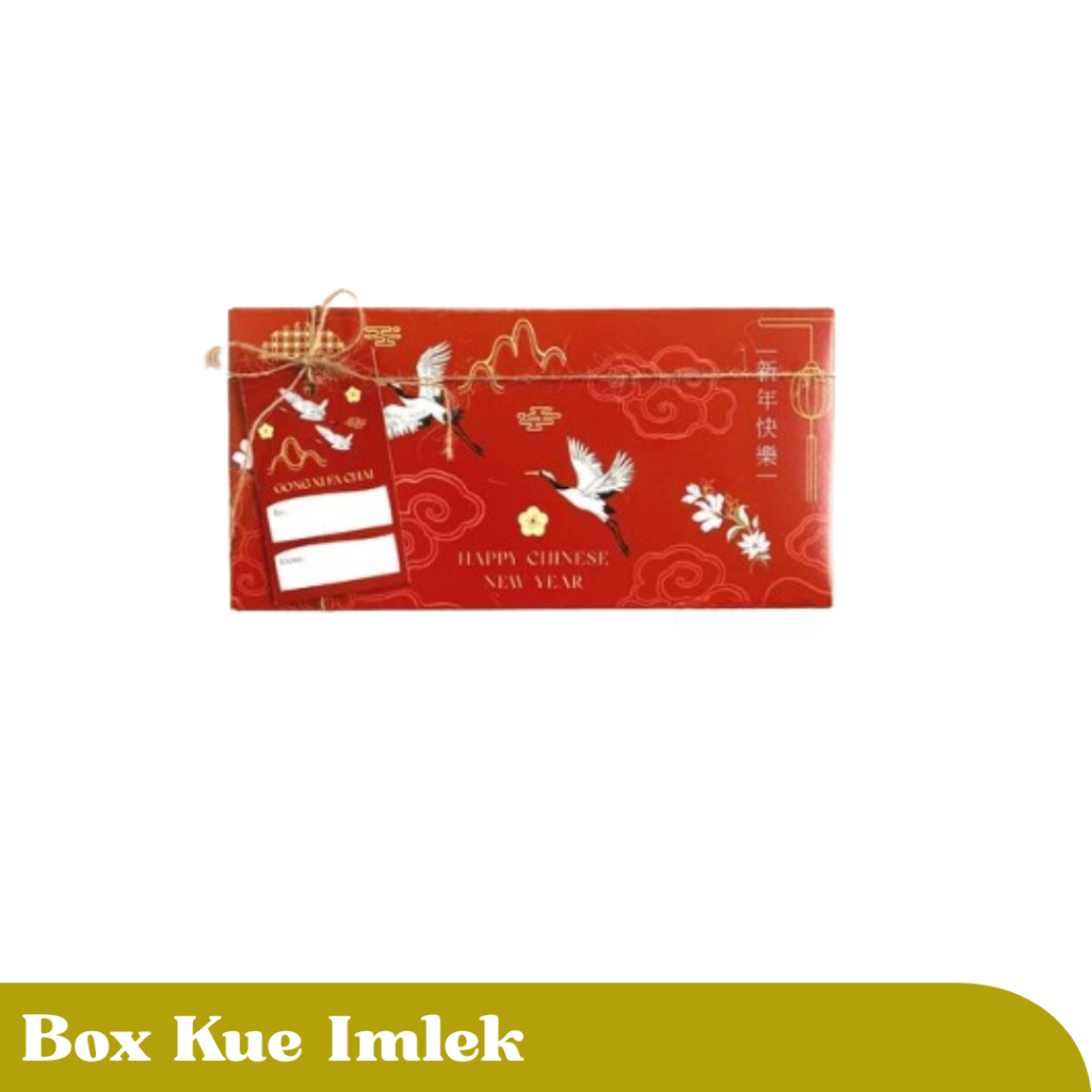 Box Kue Kotak Packaging Hampers Imlek