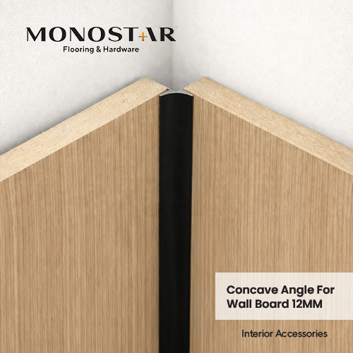 WALL ACCESSORIES LIS DINDING MONOSTAR – AKSESORIS TRANSISI VARIASI ALUMUNIUM U/ BOARD PAPAN 12MM