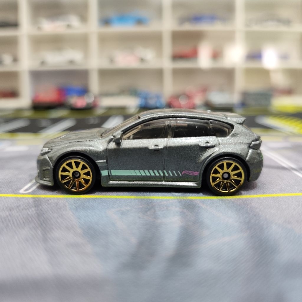 HOT WHEELS LOOSE SUBARU WRX STI SILVER TUA