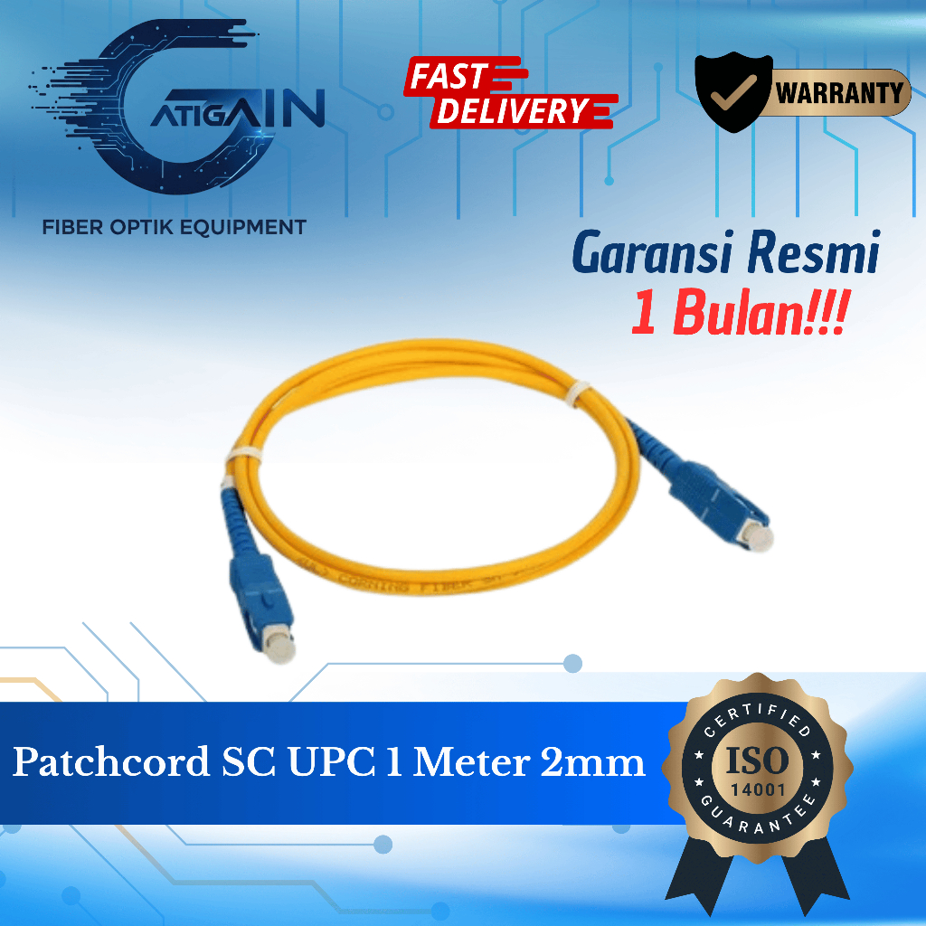 Patchcord SC UPC 2 - 3 meter 2mm & 3mm