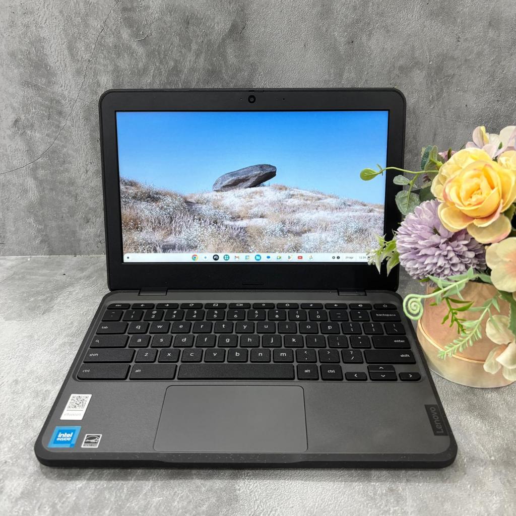 Laptop Lenovo Acer ChromeBook 100E Gen 3 Intel (R) Celeron (R) N5100 1.1Ghz Ram 8GB Ssd 64GB Second