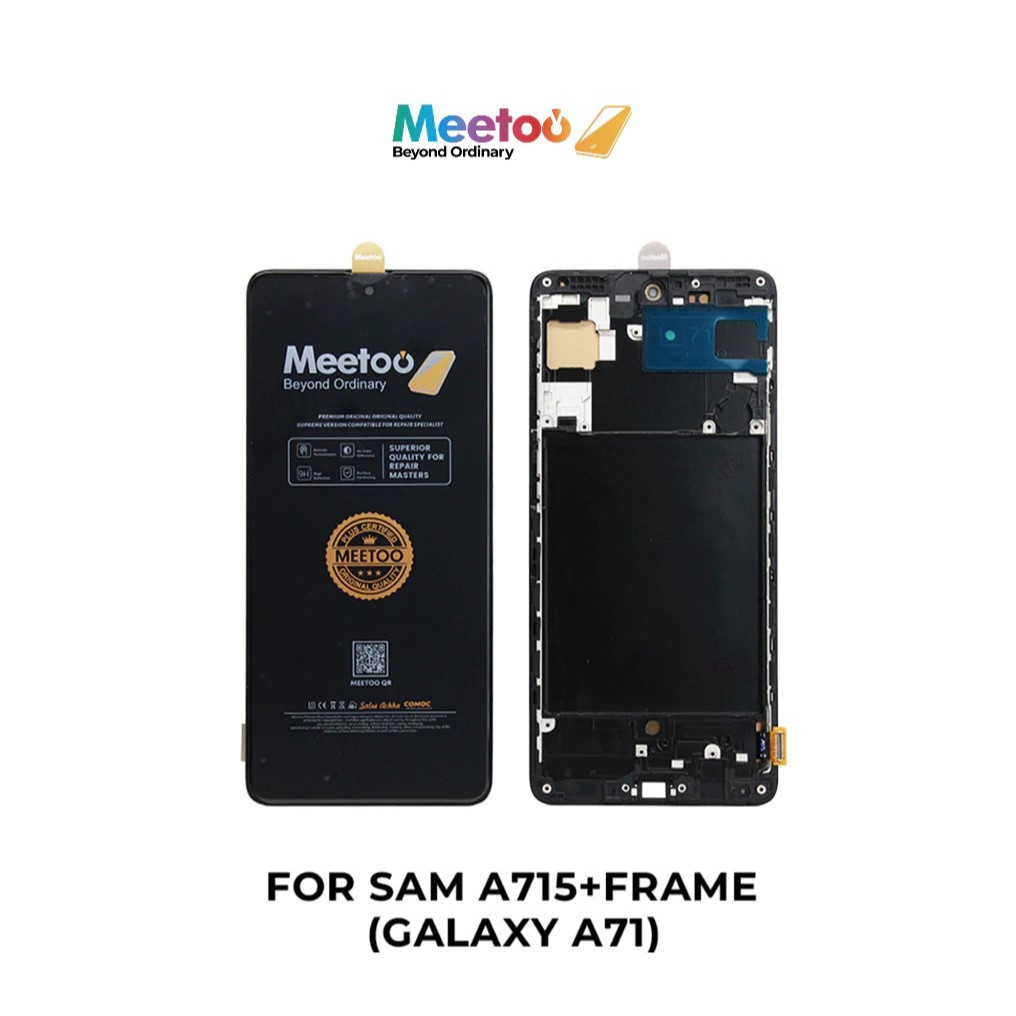 LCD SAM A71 / A715 / A71 2020 ( + FRAME ) FULLSET MEETOO