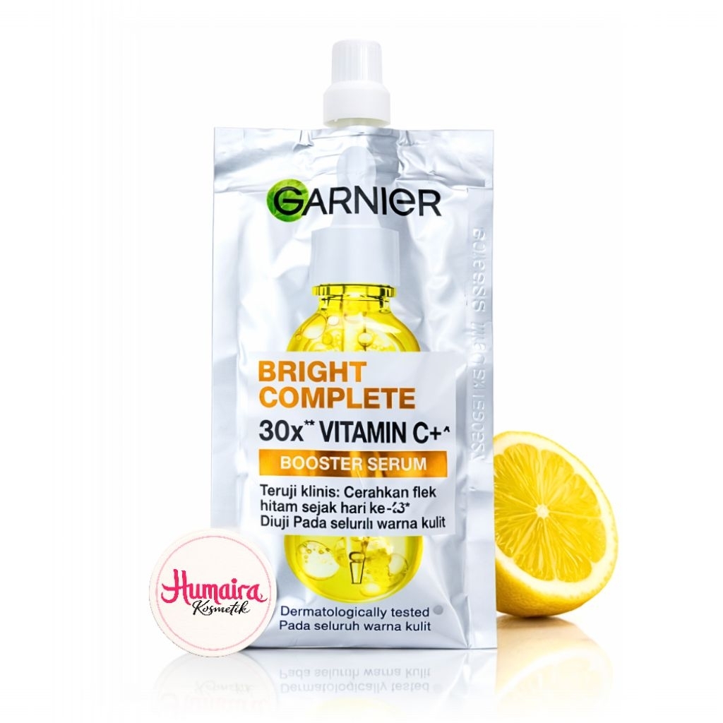 Serum Wajah Garnier Bright Complete 30x Vitamin C Booster Serum Sachet