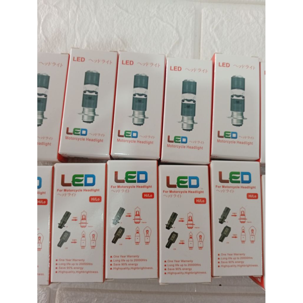 Lampu Utama CR7 H6 1503 Cahaya Biled RHD Premium Lampu Utama High Low Putih