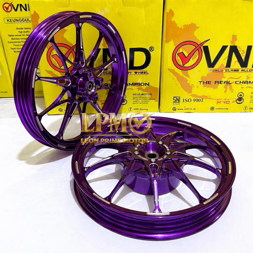 velg vnd racing H10 vario 160 cbs pelak vnd palang 10 vario 160cbs original vnd velg vnd H10