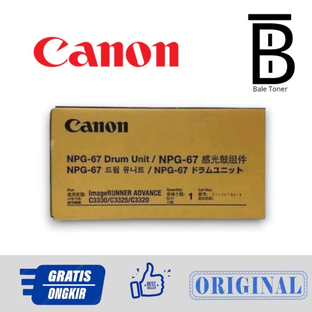 Drum Unit Canon npg 67 IR ADVANCE C3330 / C3325 / C3320 Original