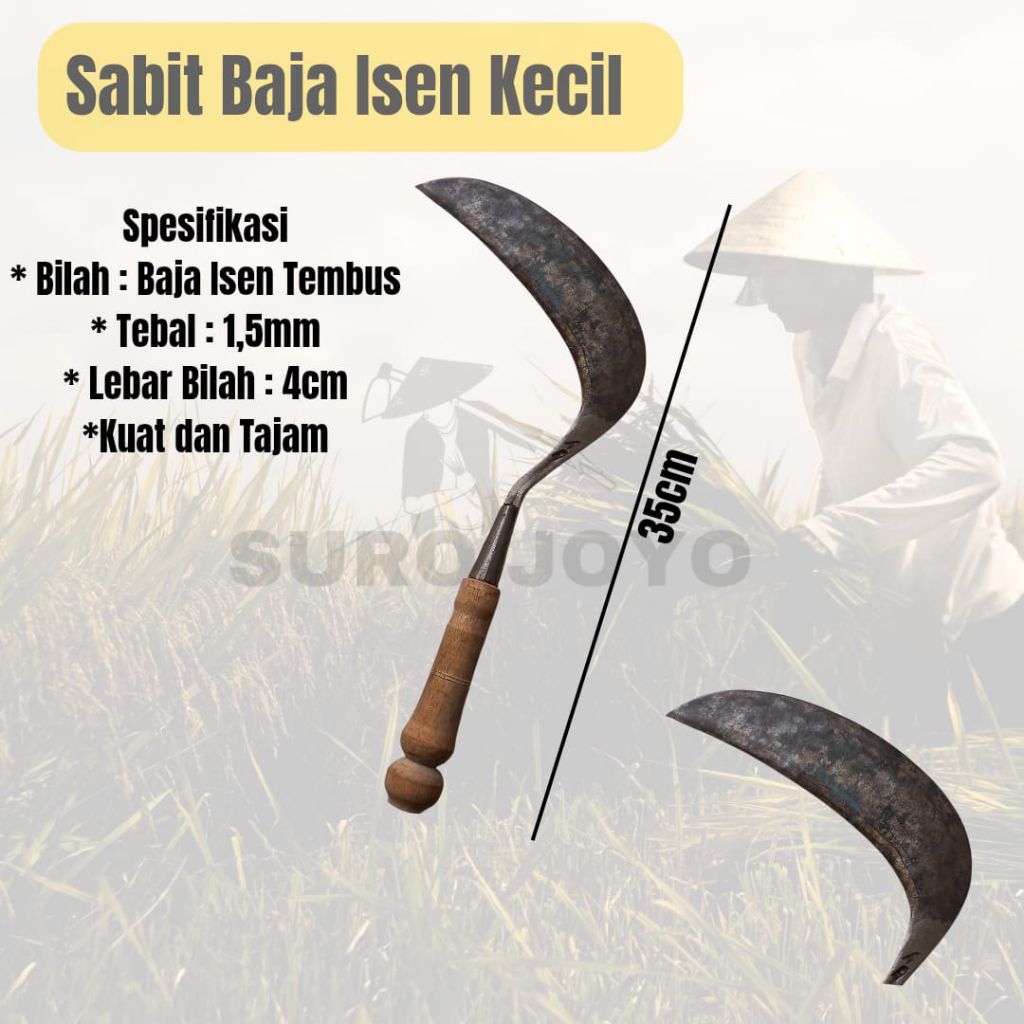 Sabit Arit Baja Isen Super - Kuat, Tajam, dan Tahan Karat