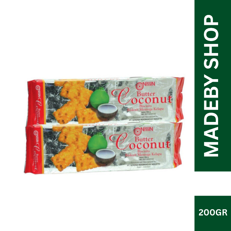 Biskuit Nissin Butter Coconut 200 Gr