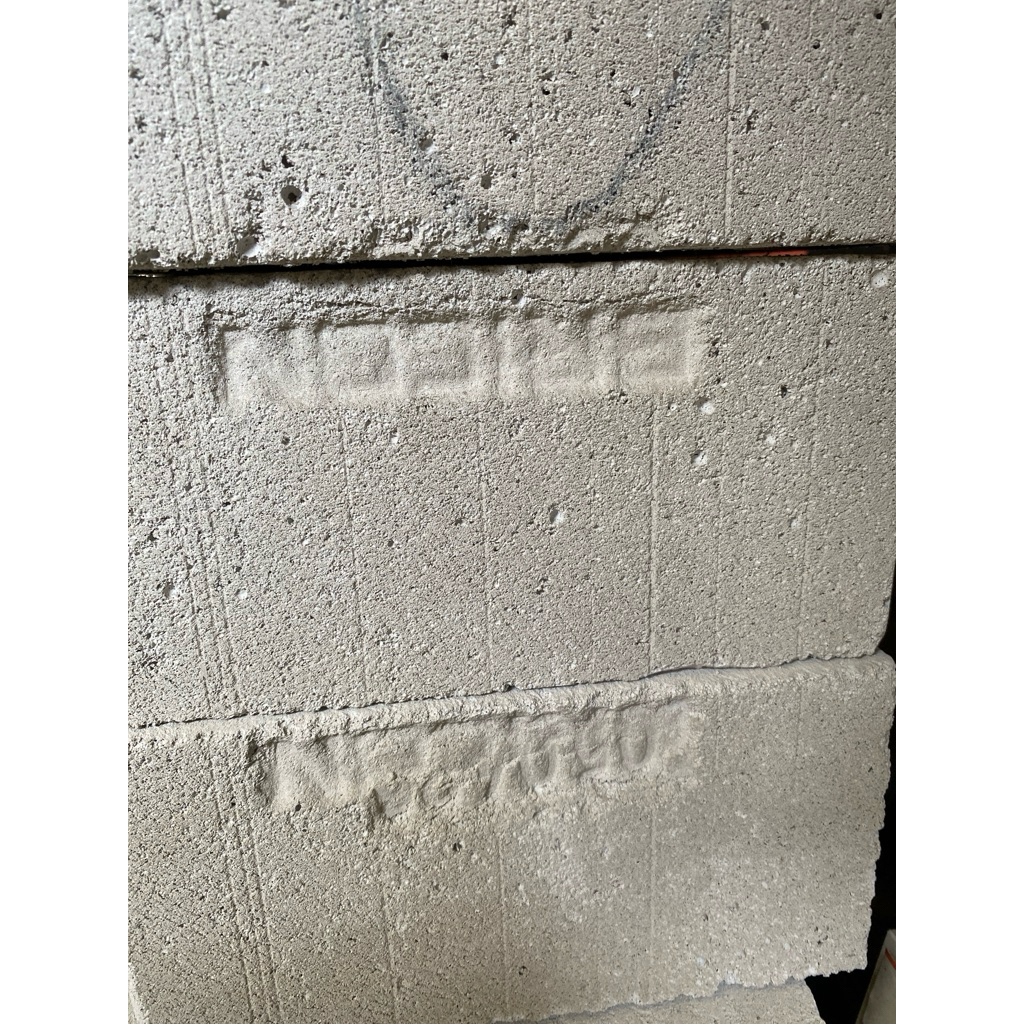 Bata ringan BRICON ketebalan 10Cm / kubik