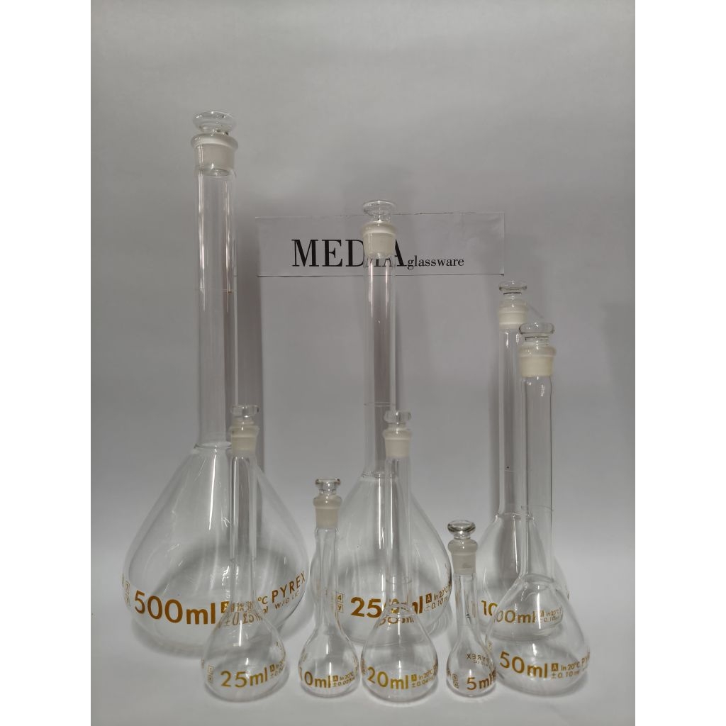 LABU UKUR - MEASURING CYLINDER 500 ML PYREX