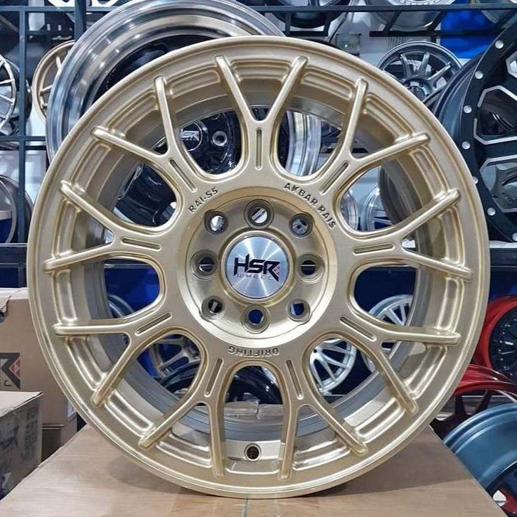 Velg Mobil Datsun, Xenia, Agya, Ring 15 Velg Mobil Racing R15 Hsr Wheel Rai-S5