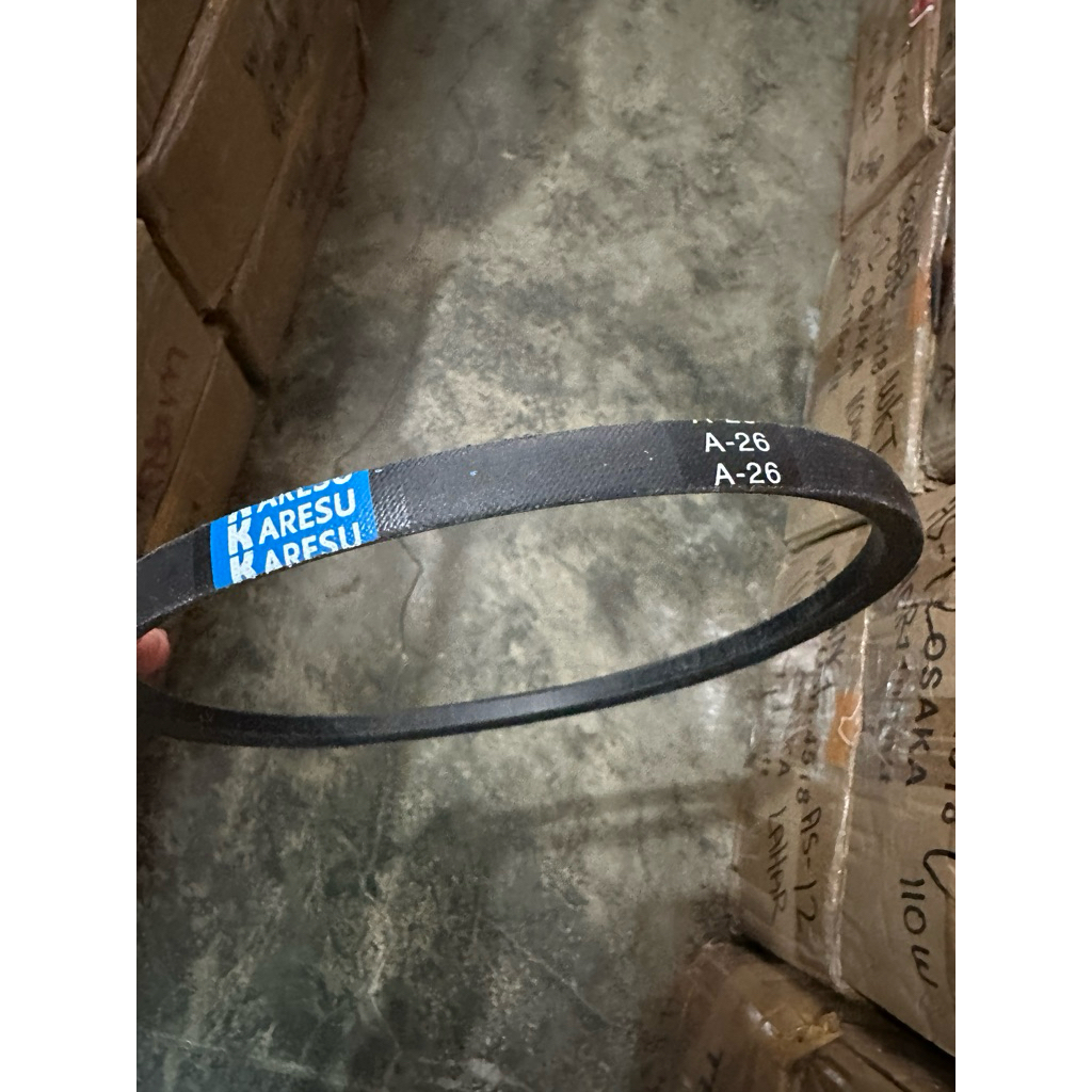 (persamaan) V-Belt A26 untuk A-620E A-620E² Sanken vanbelt A-620E vanbelt fanbelt panbel vbelt Sanke