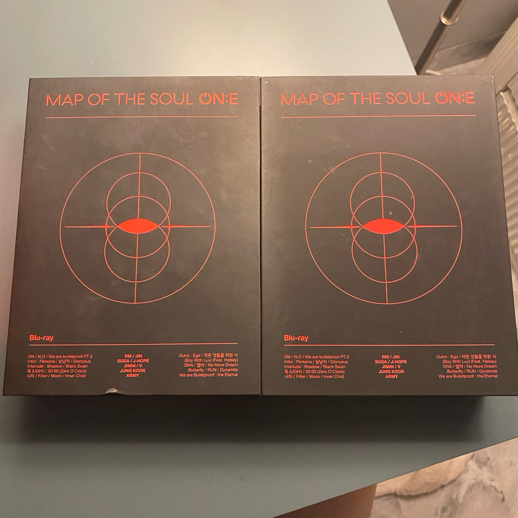[ ready stock ] bts map of the soul one on:e bluray rm namjoon yoongi suga agustd seokjin jin jhope 