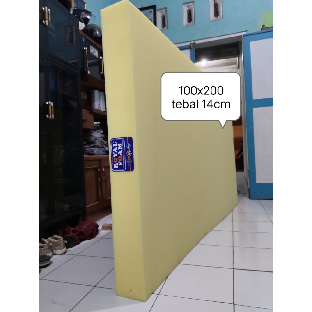 kasur busa royal foam ukuran 100x200x14