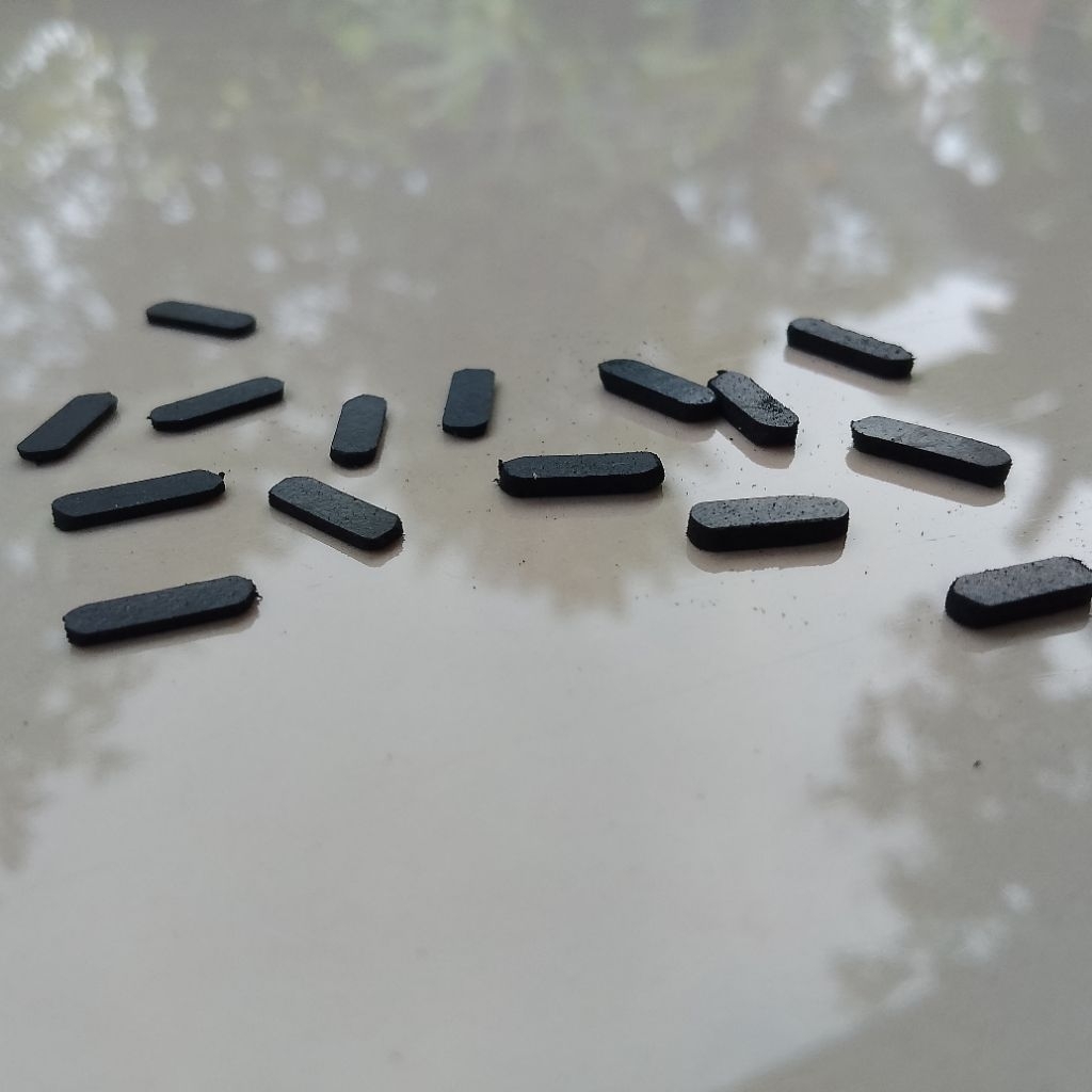 DIY UNIVERSAL Karet Kaki Laptop Lenovo Thinkpad X280 | Rubber Feet Anti Slip | Dudukan Bawah | Harga