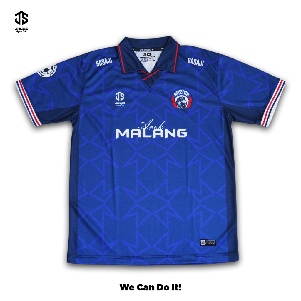 JS - Jersey Fantasy Arema Malang - Jersey Vintage Arema - Football Series Indonesia