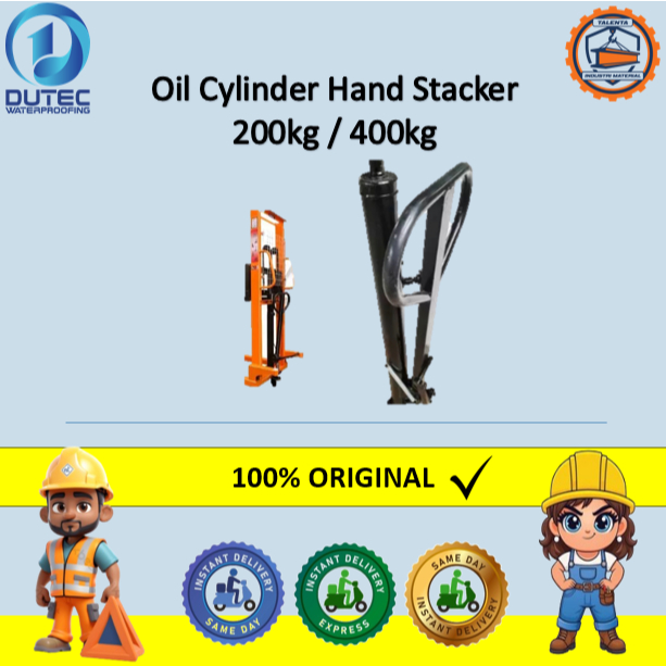Oil Cylinder Hand Stacker 200kg / 400kg | Hidrolik Cylinder Mini Stacker | Sparepart Hand Stacker