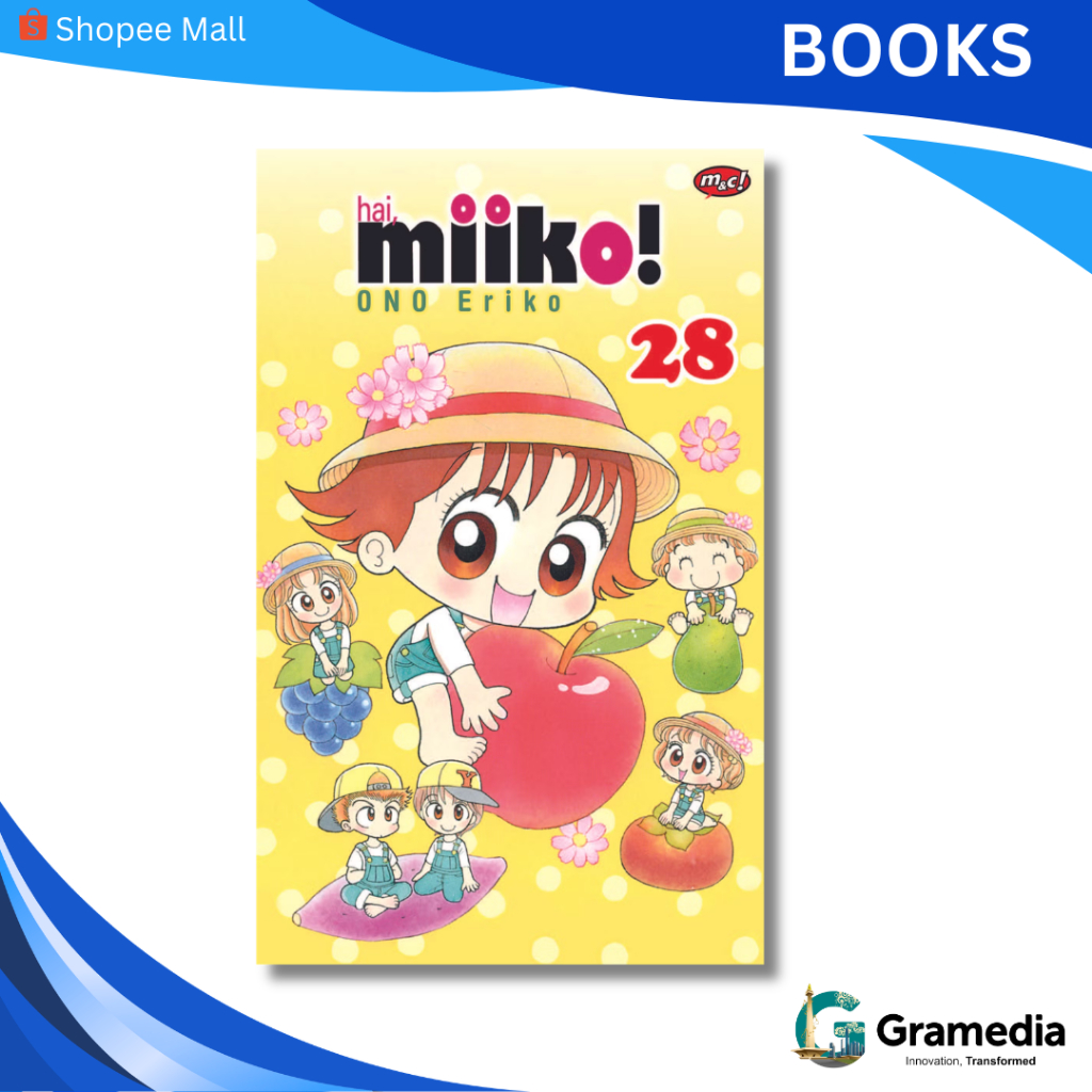 Gramedia MKG - Komik Hai Miiko 28 (Ono Eriko)