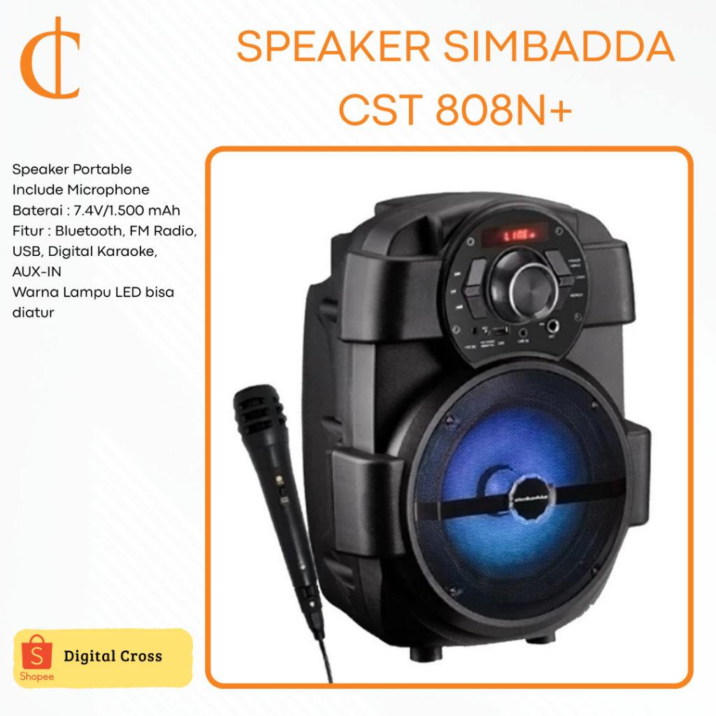 SPEAKER SIMBADDA CST 808N+