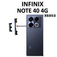 Tombol Luar Power On Off + Volume Infinix Note 40 4G / X6853 TEBAL TOMBOL LUAR POWER ON OFF + VOLUME