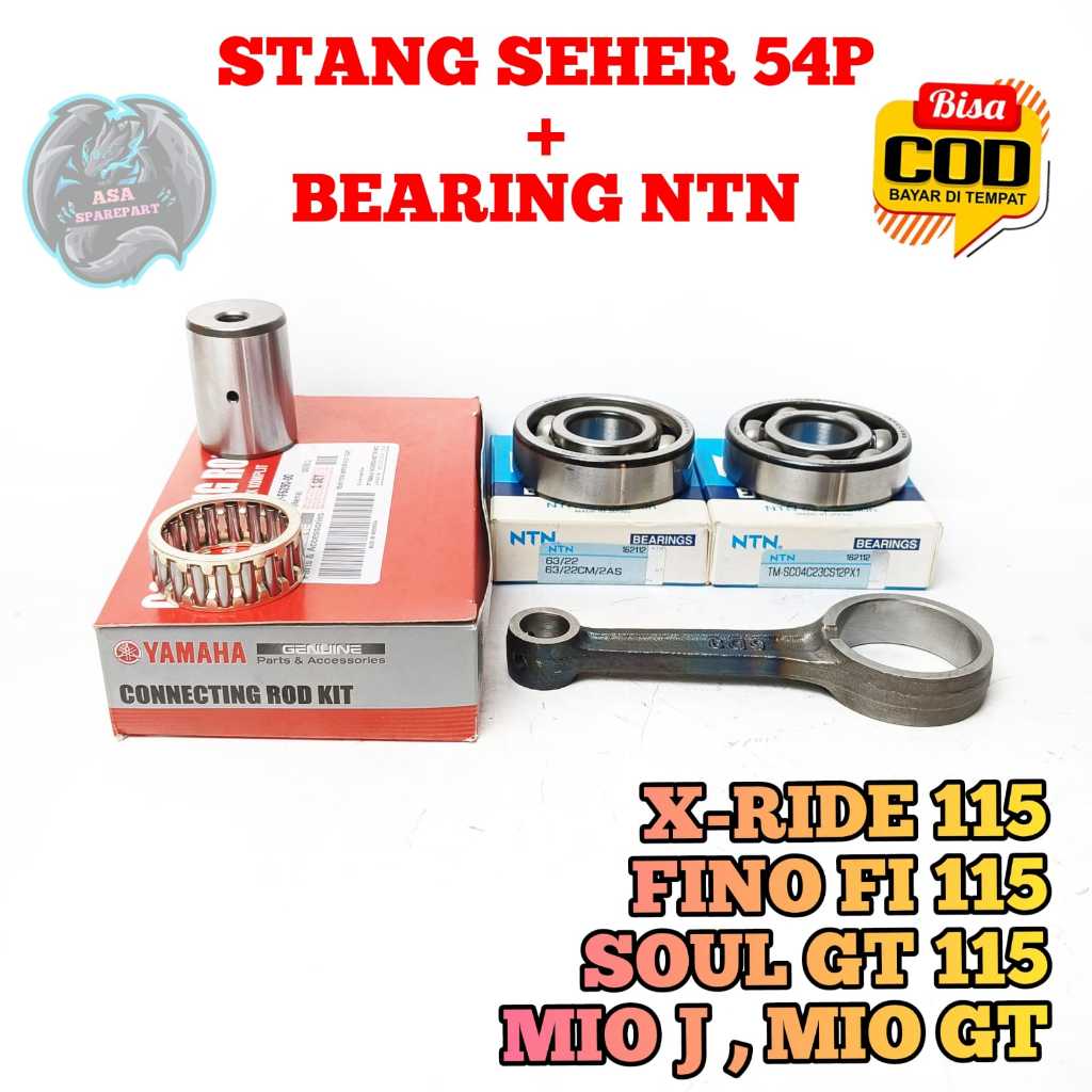 Stang Seher Set Bearing 54P Motor Yamaha X-ride 115 , Fino FI 115 , Soul GT 115 , Mio J , Mio GT Set