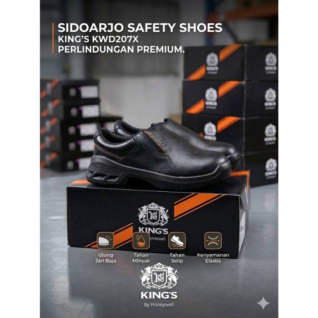 Sepatu Safety king's KWD207X Original