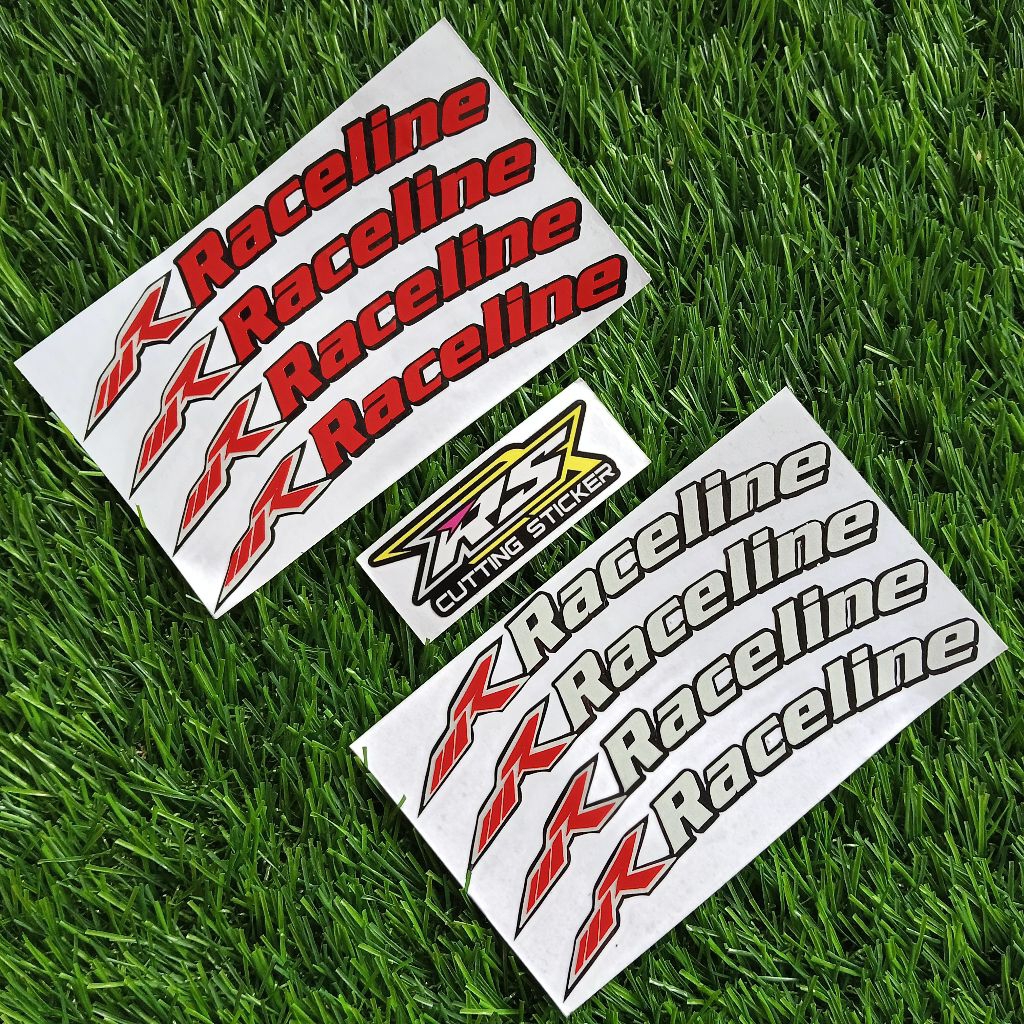 Sticker Cutting Raceline Stiker Pelek Raceline