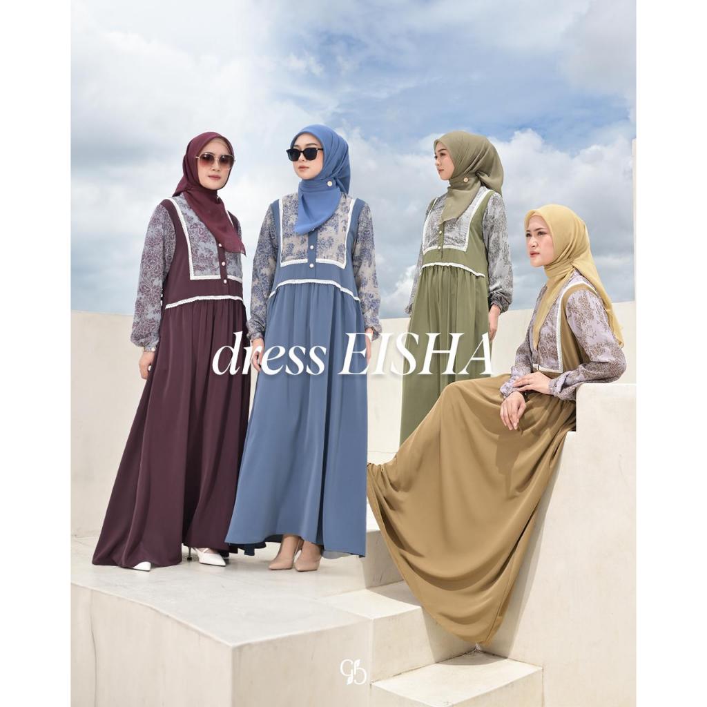 EISHA DRESS BY GREENISM