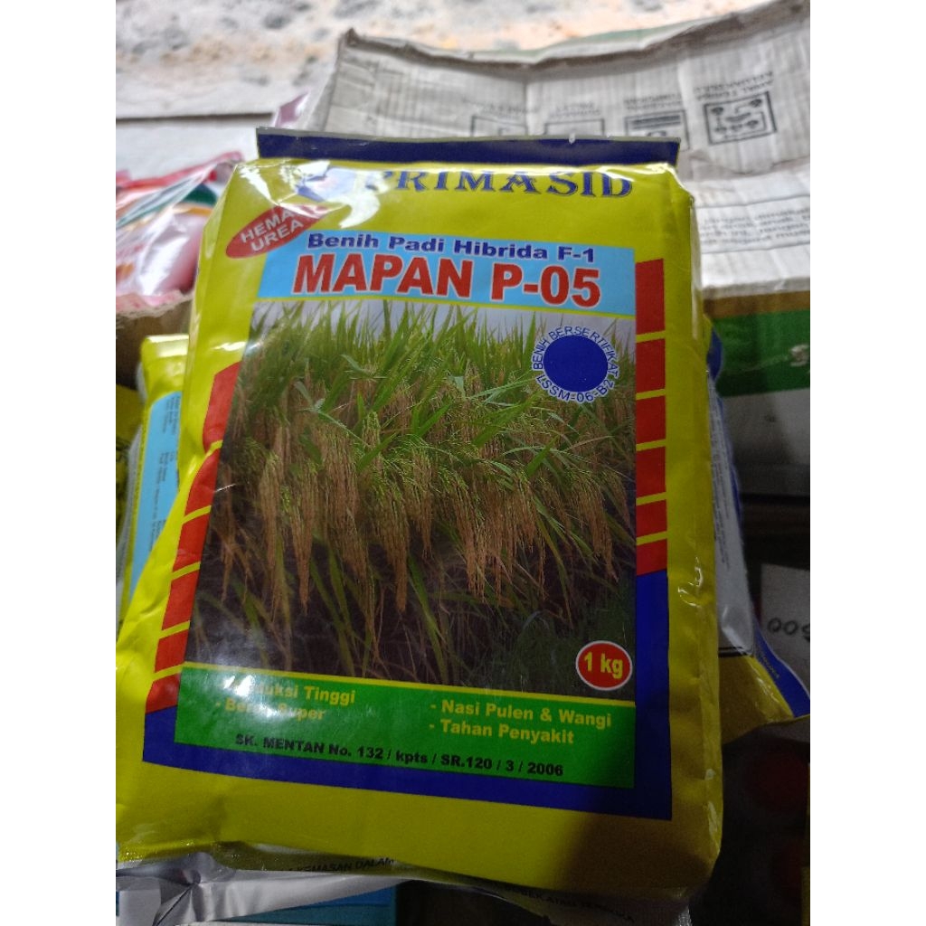 Benih Padi Mapan 05 Original 1kg