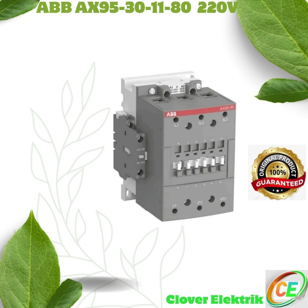 Contactor ABB AX95-30-11-80 220Volt Contactor ABB Original