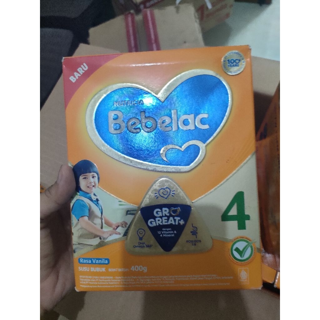 Susu Bebelac 4 rasa Vanila 400gram