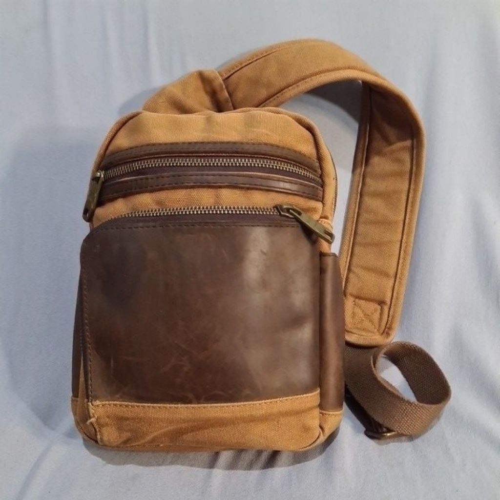 Tas ZAPATOS Crossbody Leather Canvas