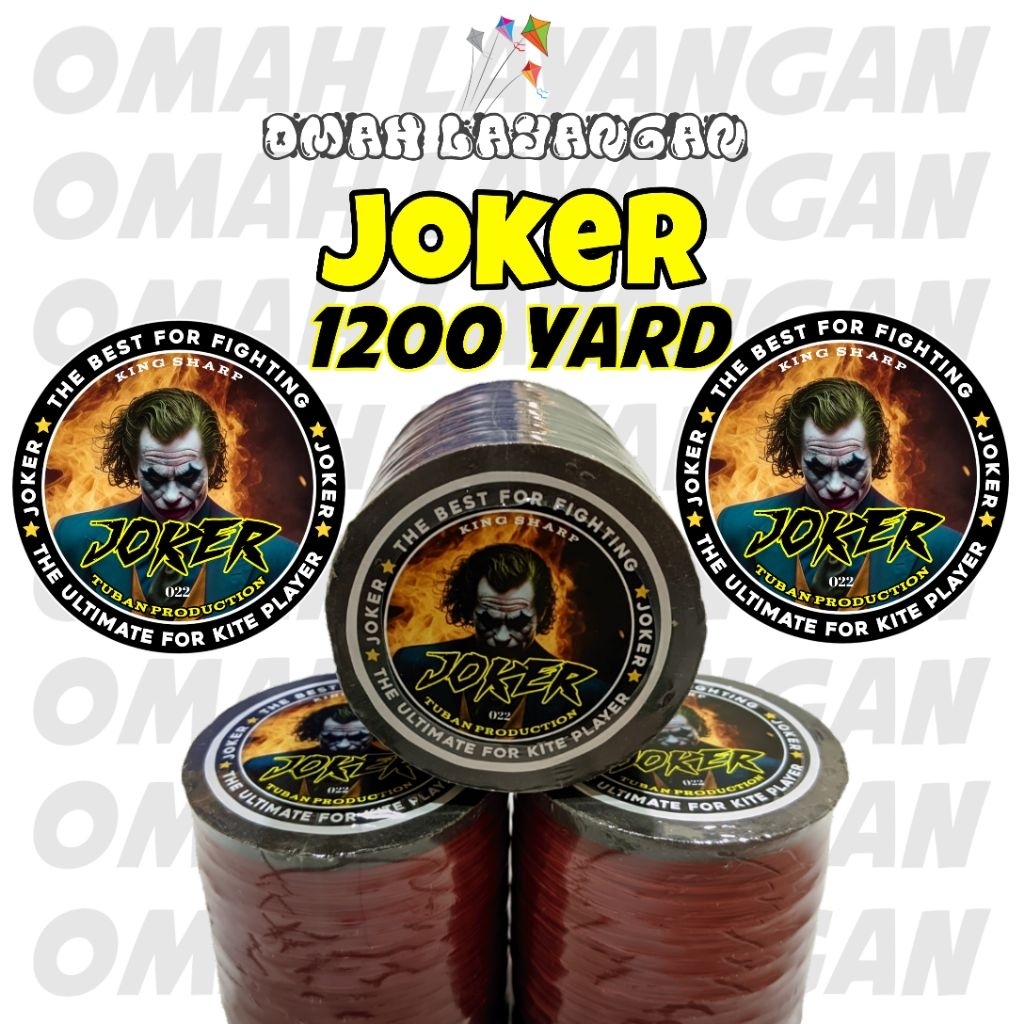 senar benang gelasan layangan 1200 yard JOKER 022