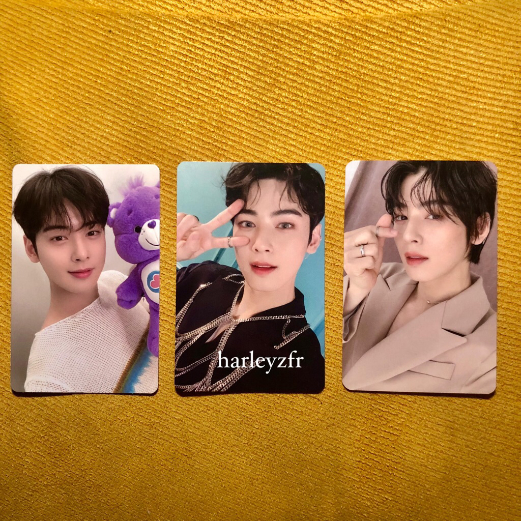 pc cha eunwoo astro photocard album